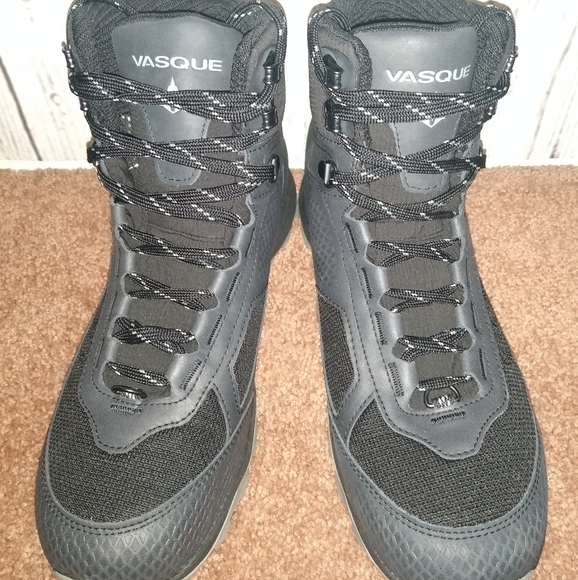 Vasque Coldspark Men's Black Gray UltraDry Hiking Boots 7850 Size 10M NWOT! - Picture 3 of 7